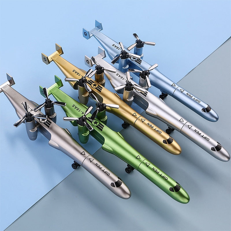 Colorful 3D Airplane Gel Ink Pen - Luxicro