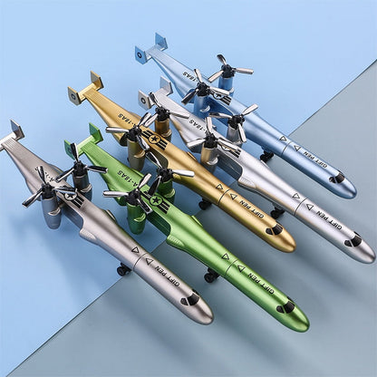 Colorful 3D Airplane Gel Ink Pen - Luxicro