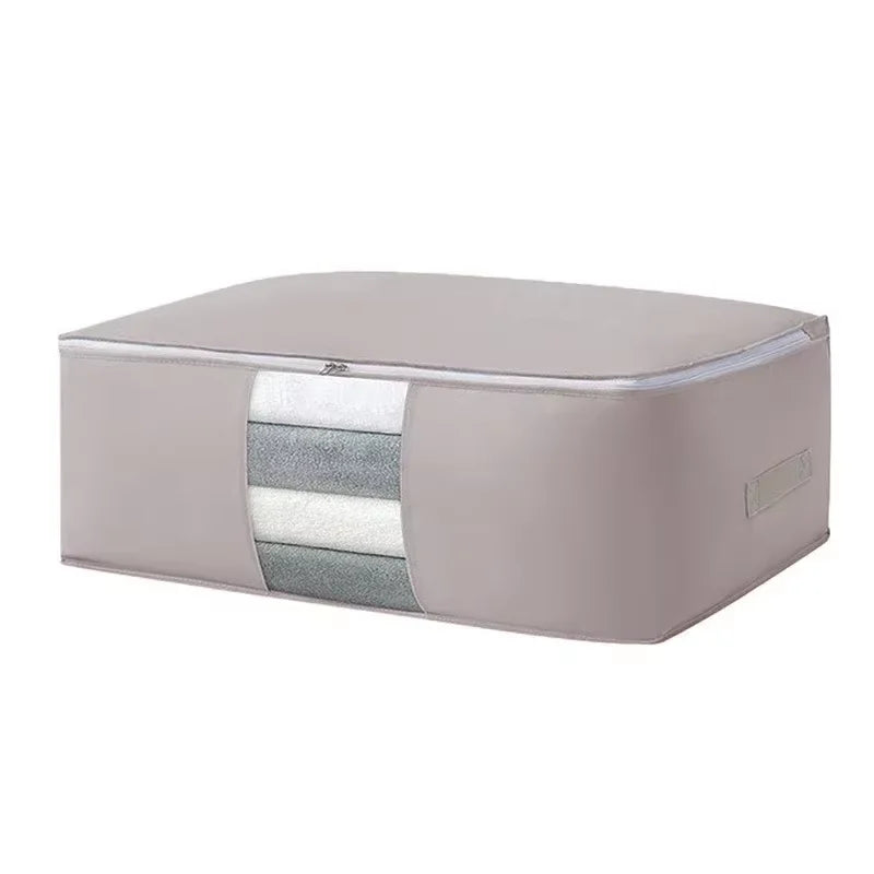 Collapsible Closet Storage Bag for Clothes & Linens