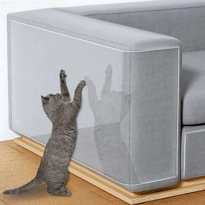 Clear Cat Scratch Protector for Sofas and Chairs - Luxicro