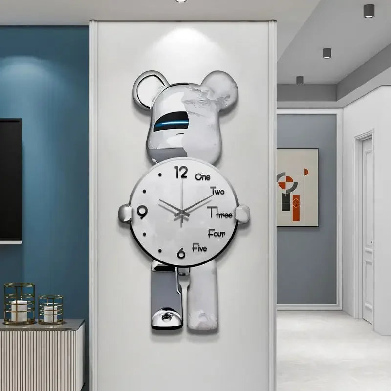 Stylish Star Design LED Wall Clock