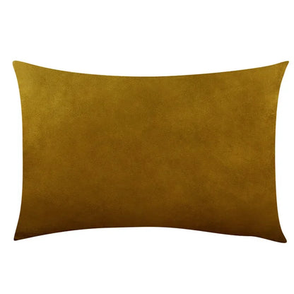 Luxurious Soft Black Cushion Cover