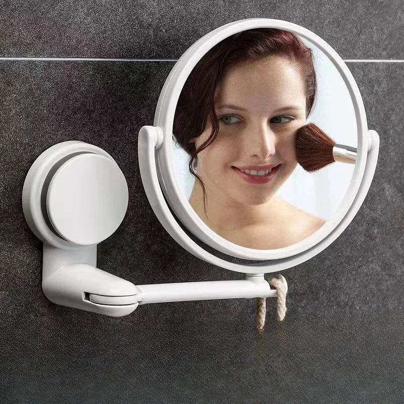 Easy Install Double Sided Swivel Makeup Mirror - Luxicro