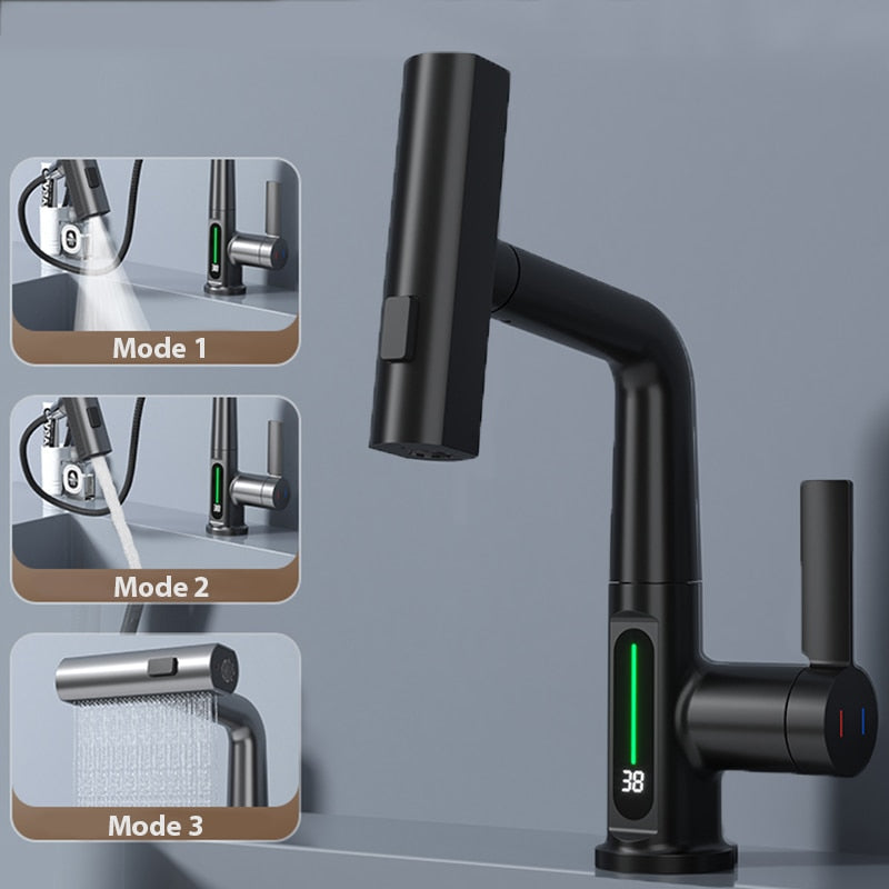 Stylish LED Digital Shower Faucet