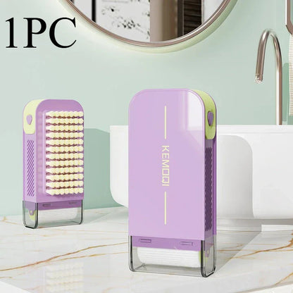 Practical 2-in-1 Cleaning Brush Soap Holder - Luxicro