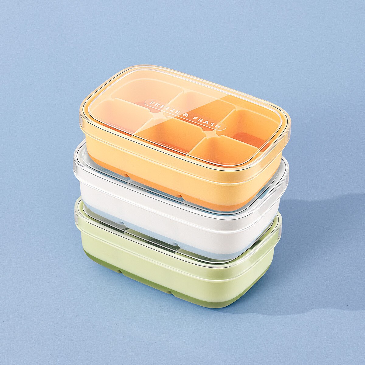 Small Square Silicone Ice Tray