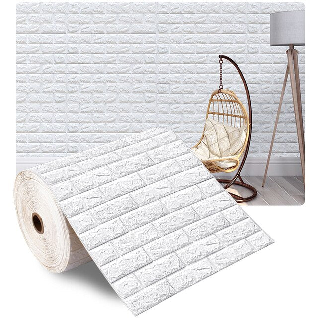 3D Brick Effect Wall Stickers Decals