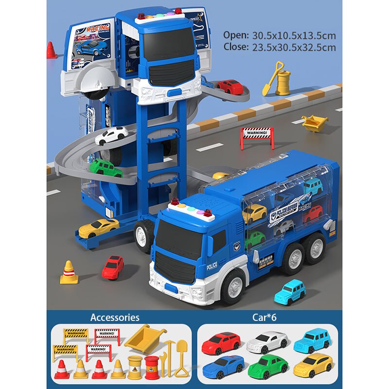 Cool Transforming Truck Car Toy Set