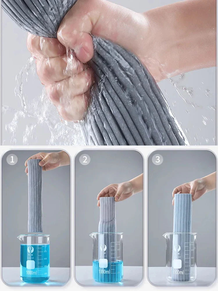 Extendable Handle Sponge Mop for Floors and Surfaces