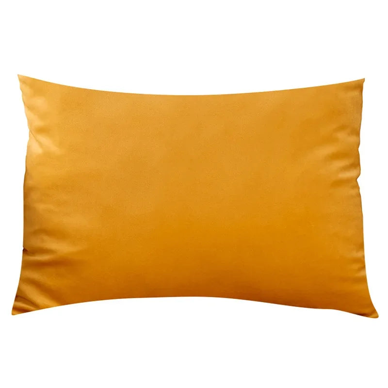 Luxurious Soft Black Cushion Cover