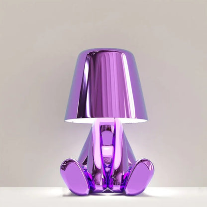 Stylish Resin LED Desk Lamp – Contemporary Home Decor Light