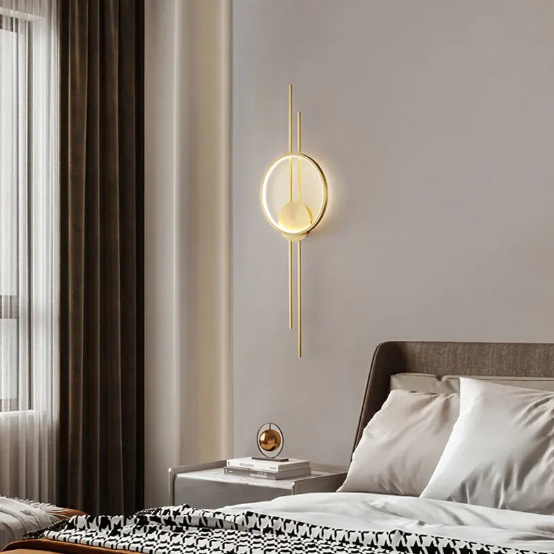 Simple White Wall Light - Modern Home Decor