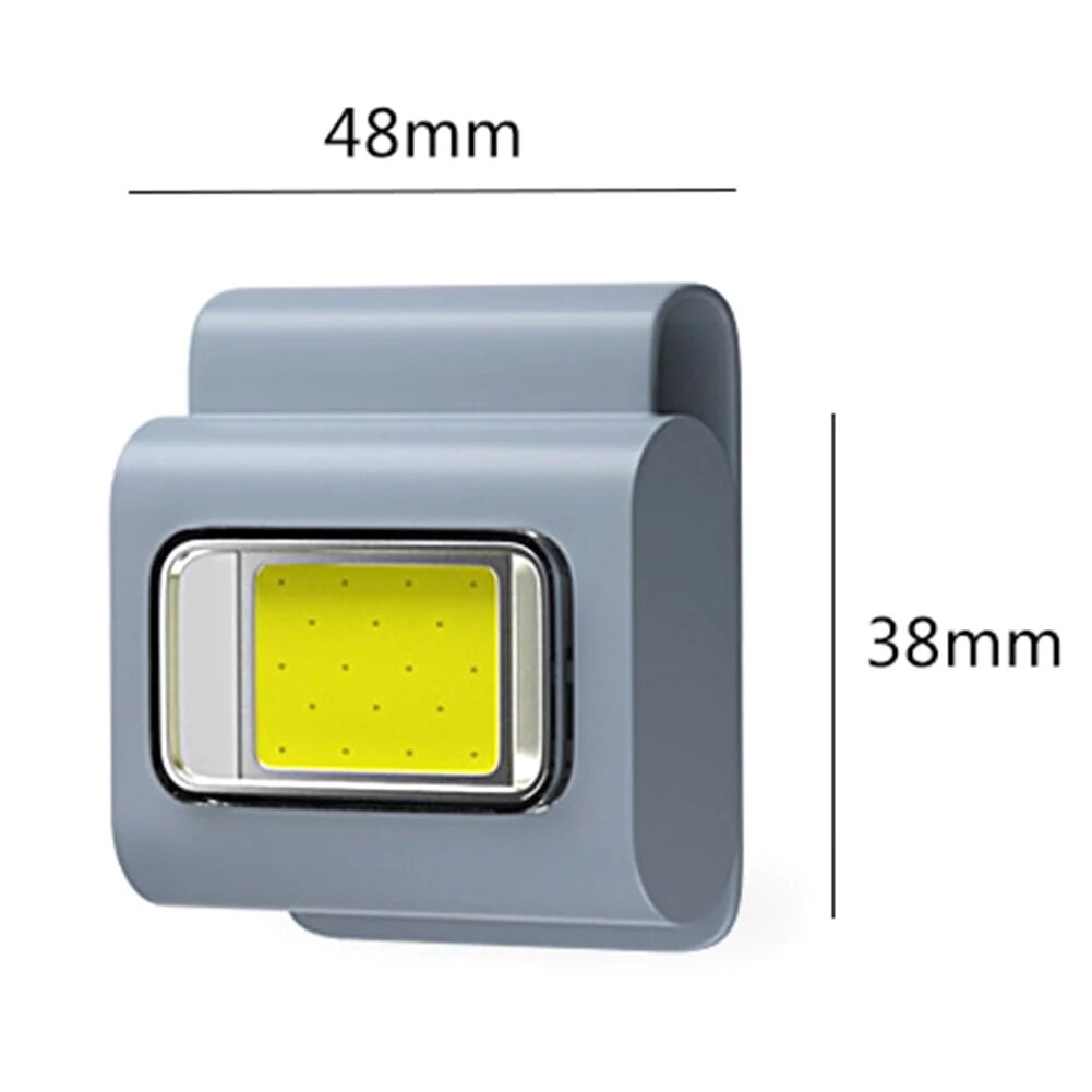 Compact Handy Magnetic LED Clip Light - Luxicro