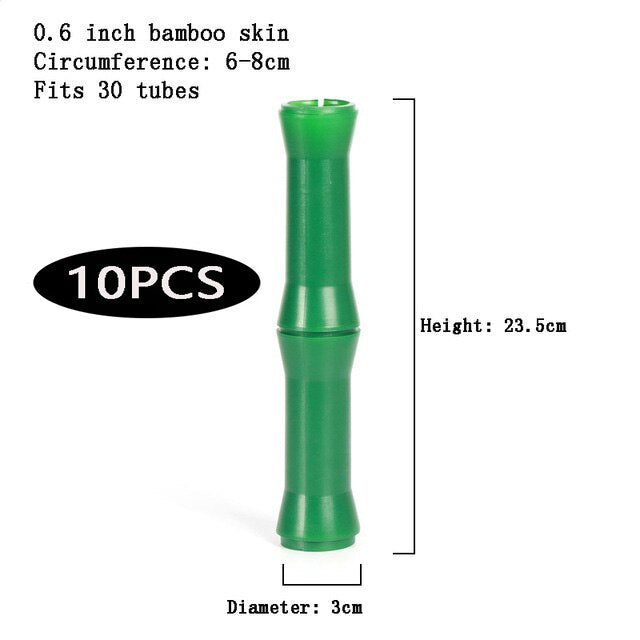 Natural Bamboo Pipe Insulation Cover Kit - Luxicro