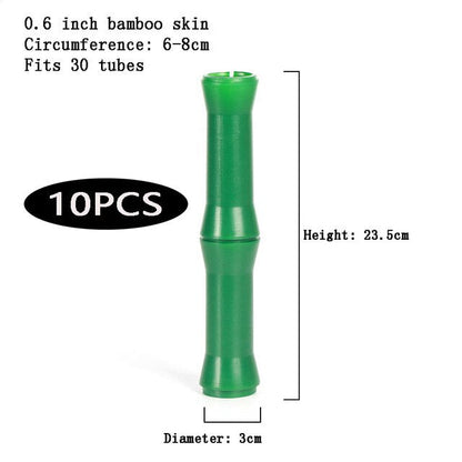 Natural Bamboo Pipe Insulation Cover Kit - Luxicro