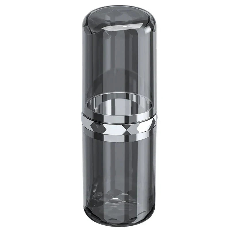 Compact Travel Toothbrush Holder with Storage Box