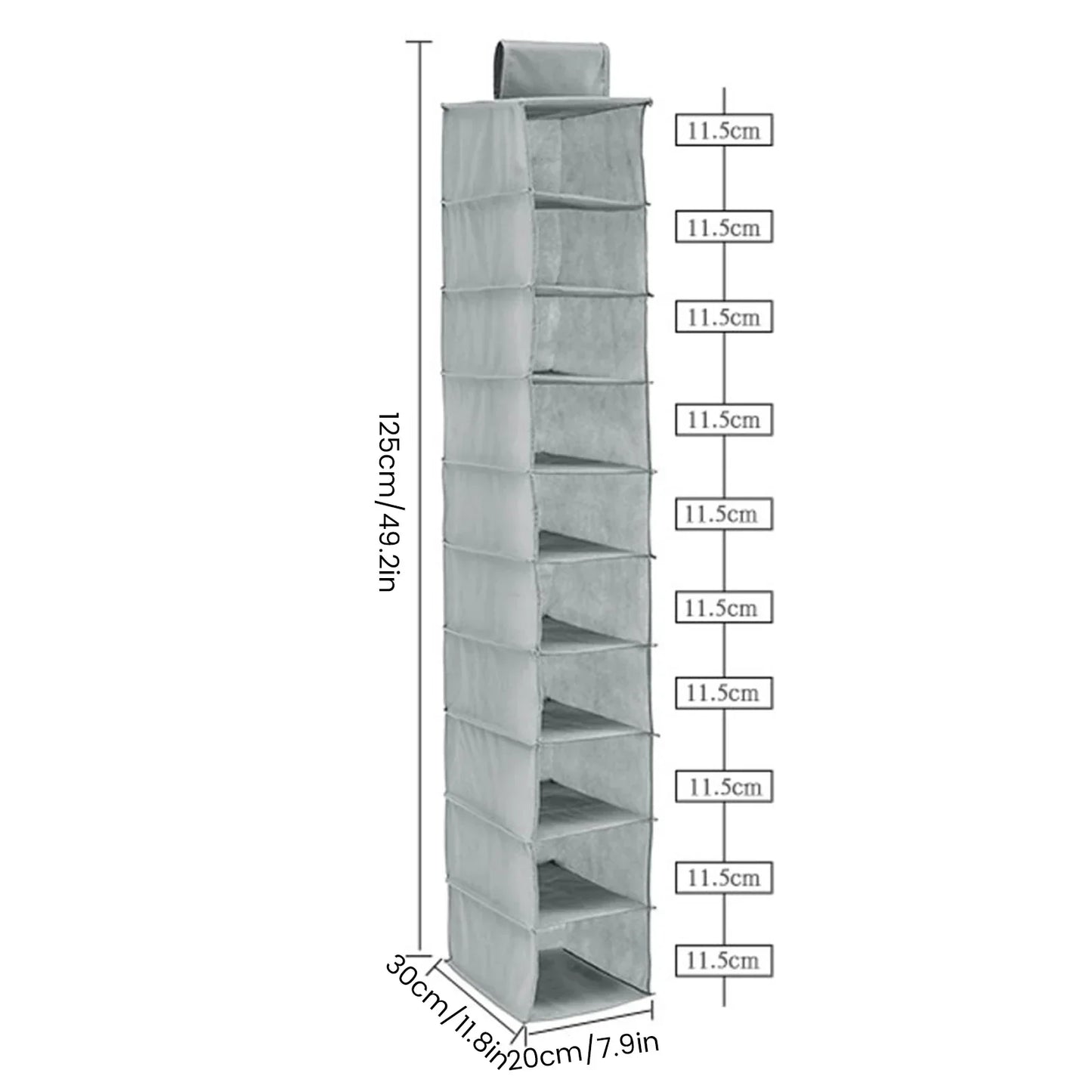 Foldable Wardrobe Storage Shelf Unit - Luxicro