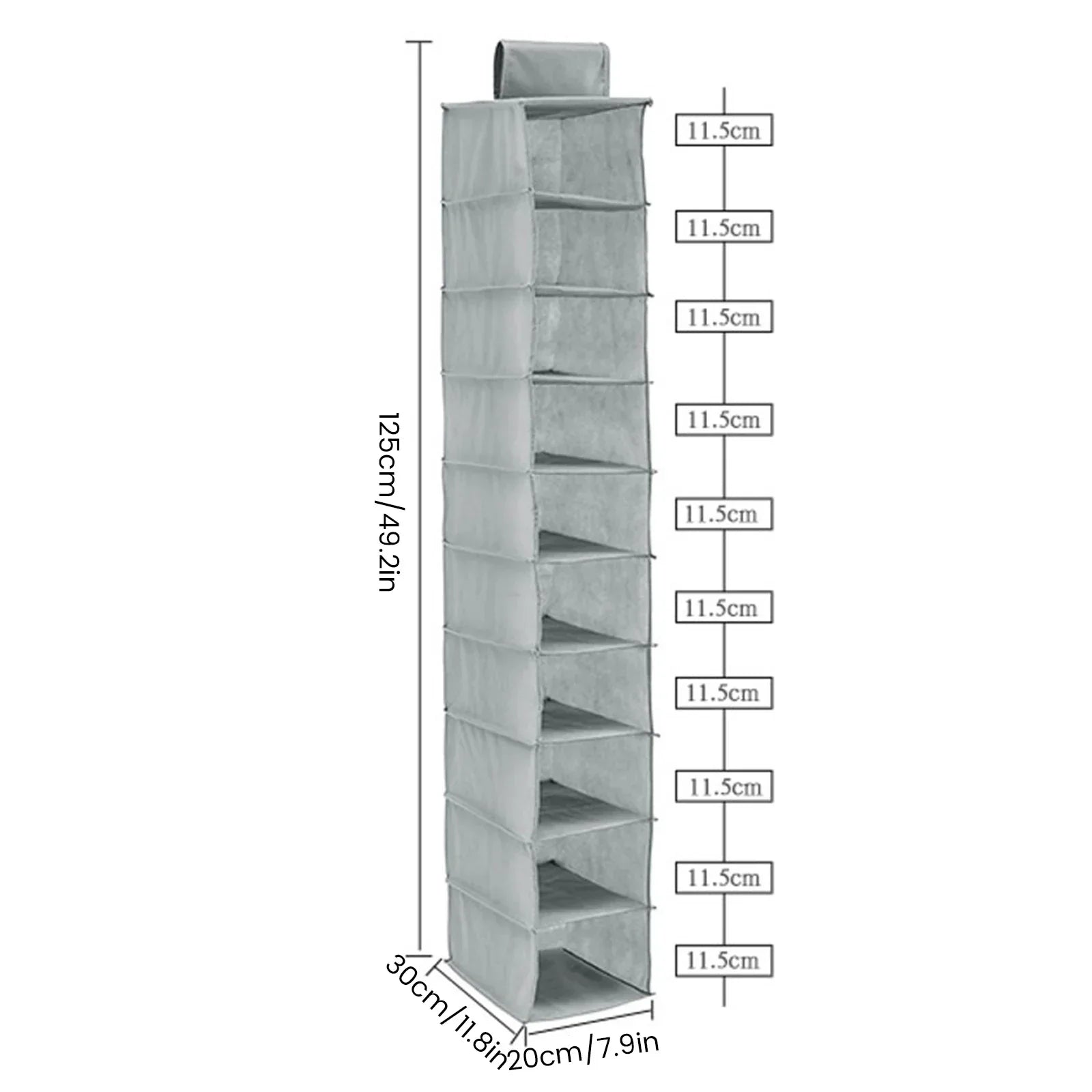 Foldable Wardrobe Storage Shelf Unit - Luxicro