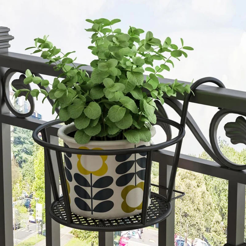 Space Saving Garden Planter Holder Rack