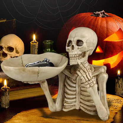 Dark Decorative Skull Tray - Luxicro