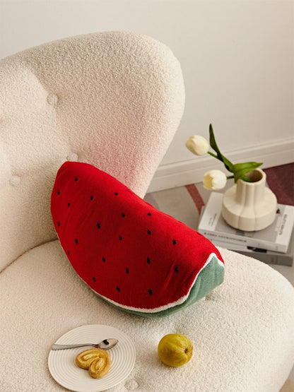 Colorful Fruit Throw Pillow