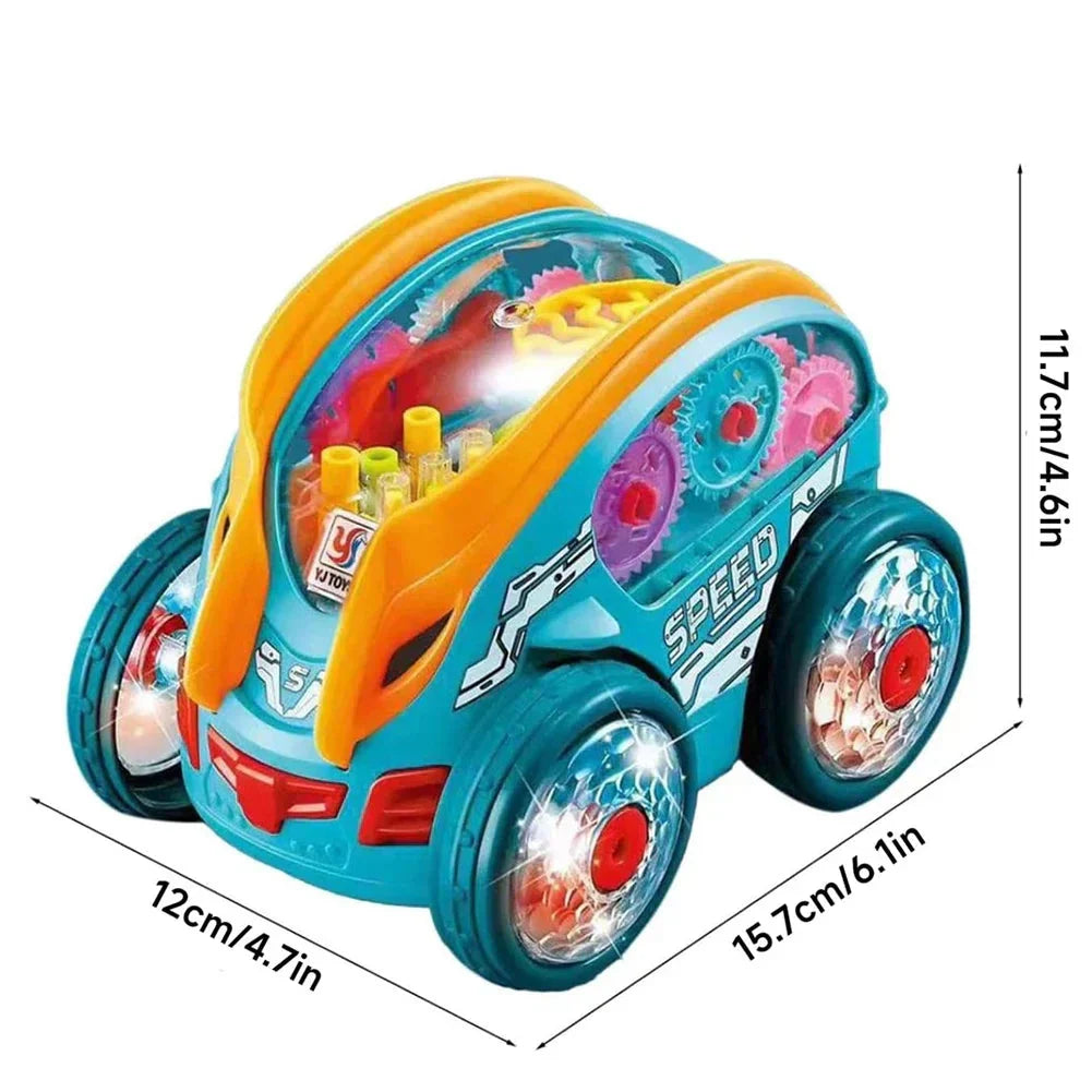 Colorful Spinning Toy Car