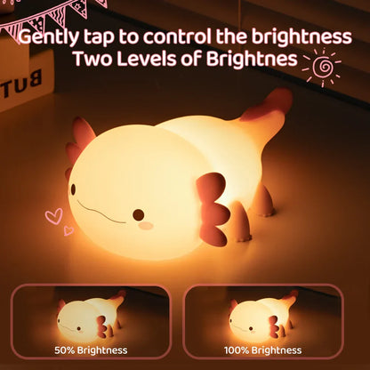 Colorful Duck LED Nightlight Soft Silicone USB Rechargeable