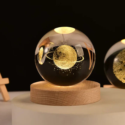 Beautiful Glass Table Lamp Home Decor
