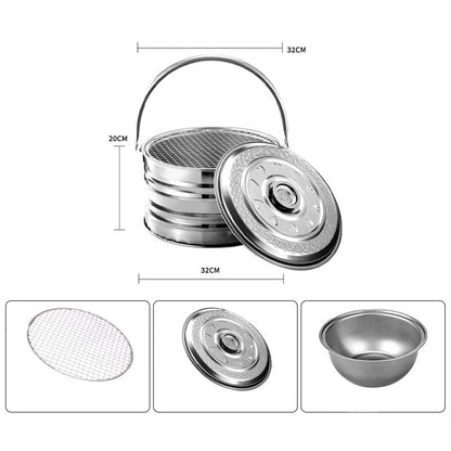 Compact Lightweight Camping Cooking Pot - Luxicro