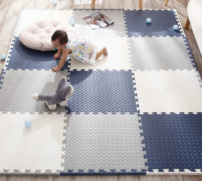 Baby Safe Large Play Mat – 12 Piece Play Set