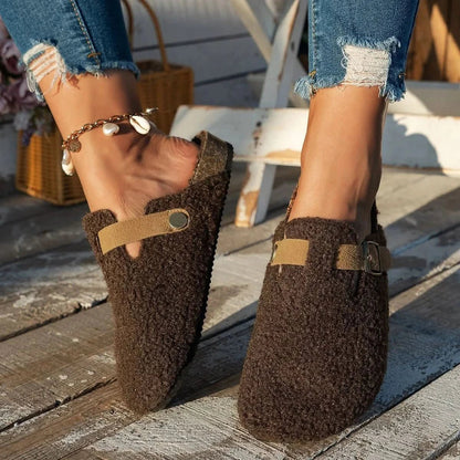 Cozy Sheepskin Winter Boots