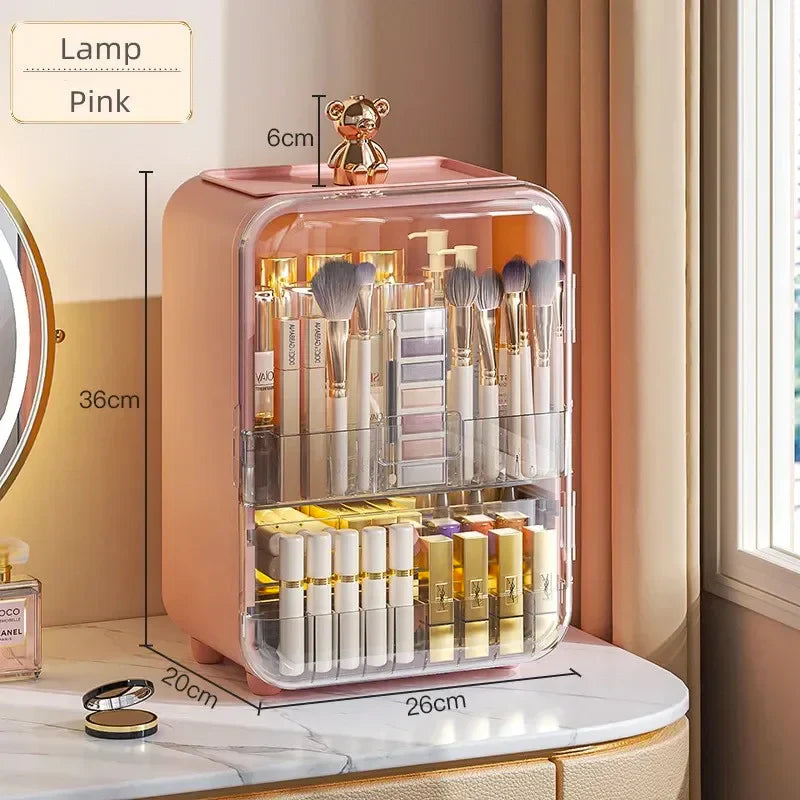 Large Transparent Cosmetic Organizer Box