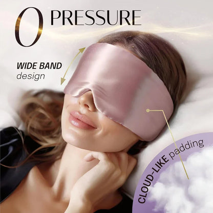 Comfortable Satin Sleep Mask for Travel Rest