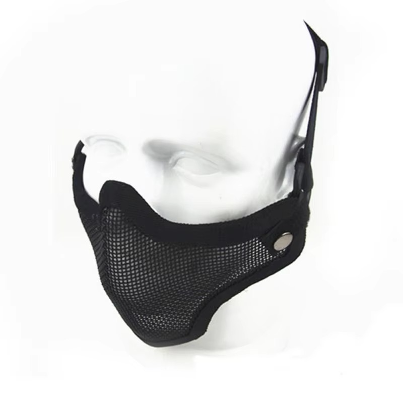Rugged Camouflage Steel Face Guard Mask - Luxicro