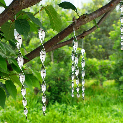 Bird Repellent Spinner Reflectors 12 Pack Garden Protection