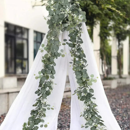 Fresh Artificial Eucalyptus 2-Piece Garland Set