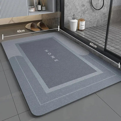 Non-slip Bath Mat Quick-dry Shower Floor Mat