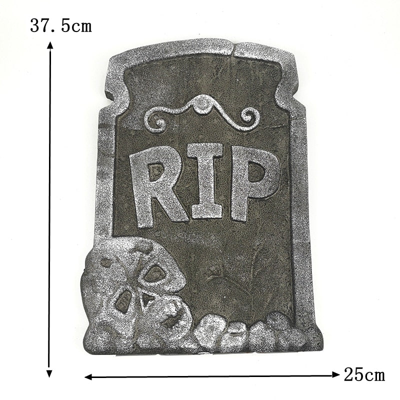 Haunted House Halloween Tombstone Prop