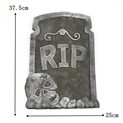 Haunted House Halloween Tombstone Prop