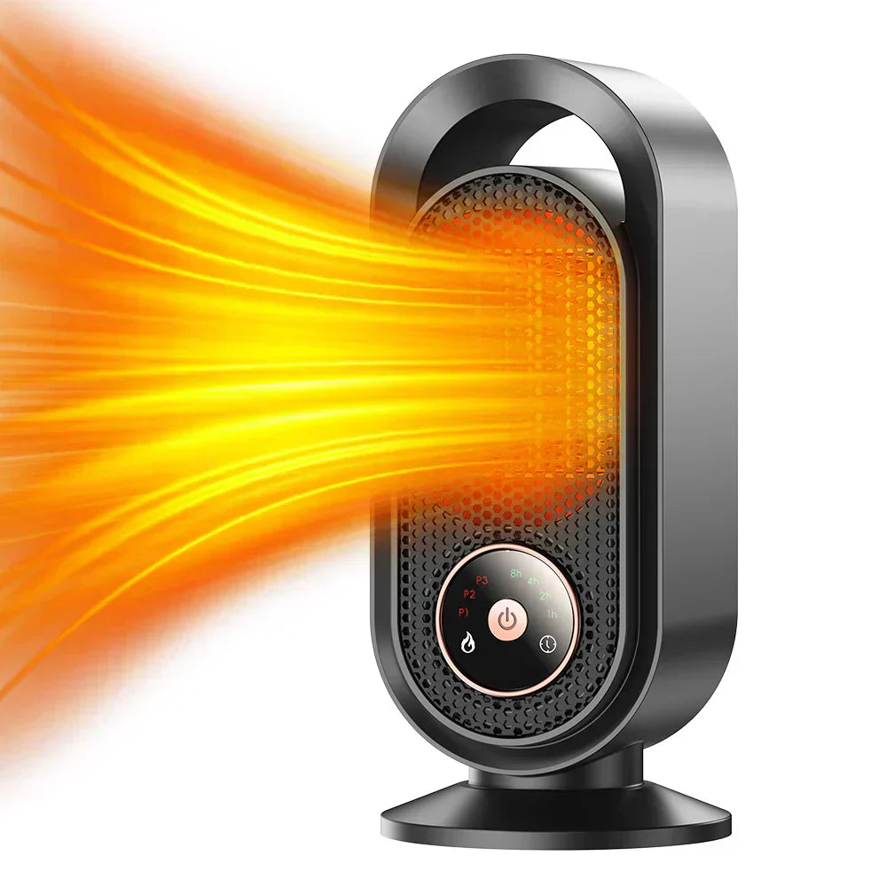 Portable 1000W Small Room Heater - Luxicro