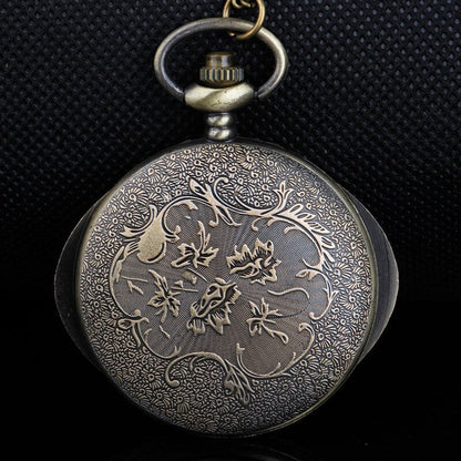 Unique Antique Style Pocket Watch Necklace