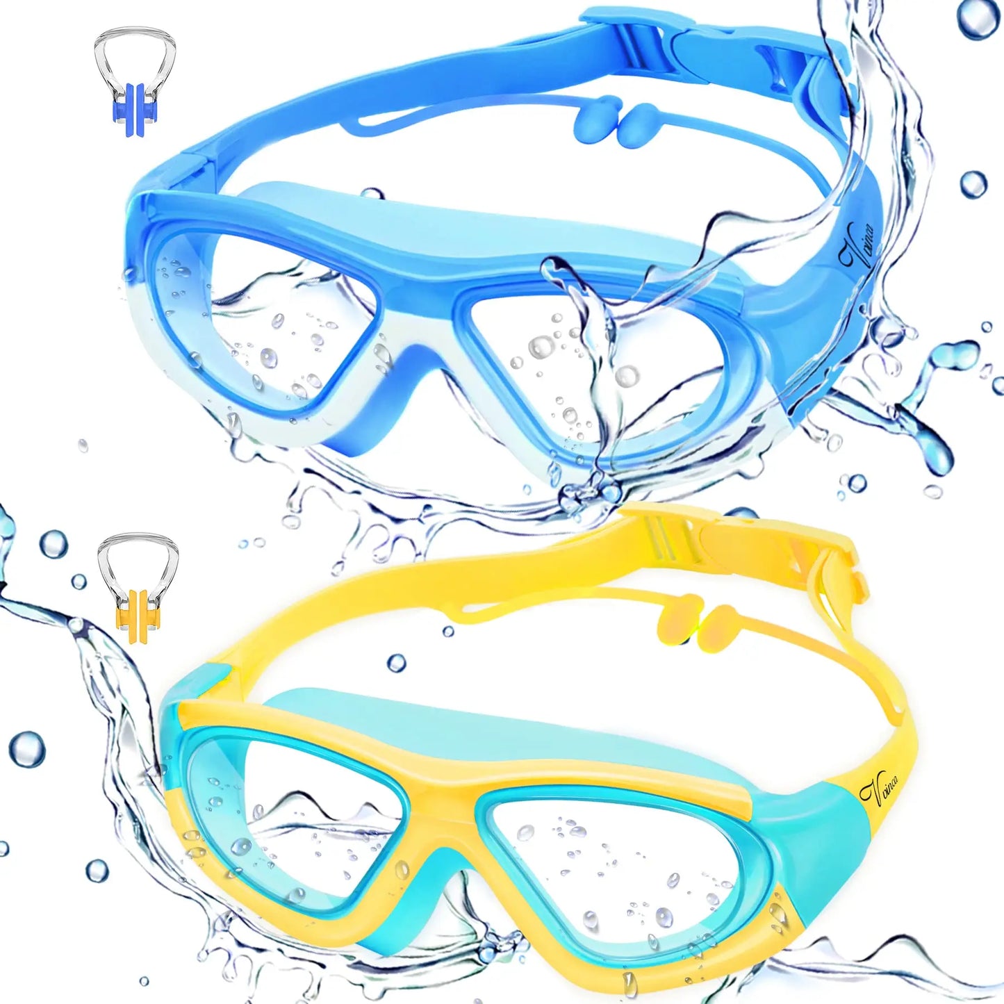 Kids Waterproof Swimming Goggles