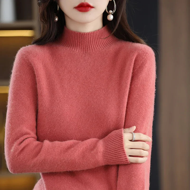 Cozy Fall Women's Cable Knit Sweater