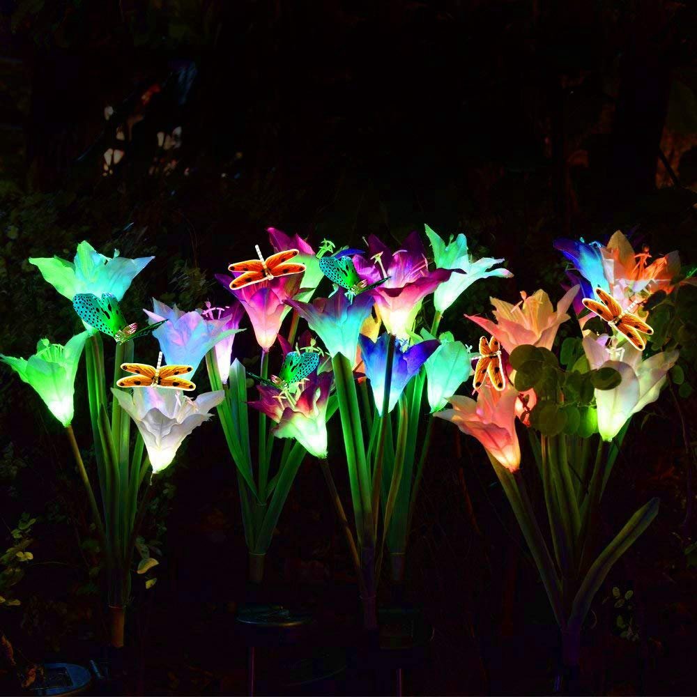 Outdoor Waterproof Flower Light Lamp - Luxicro