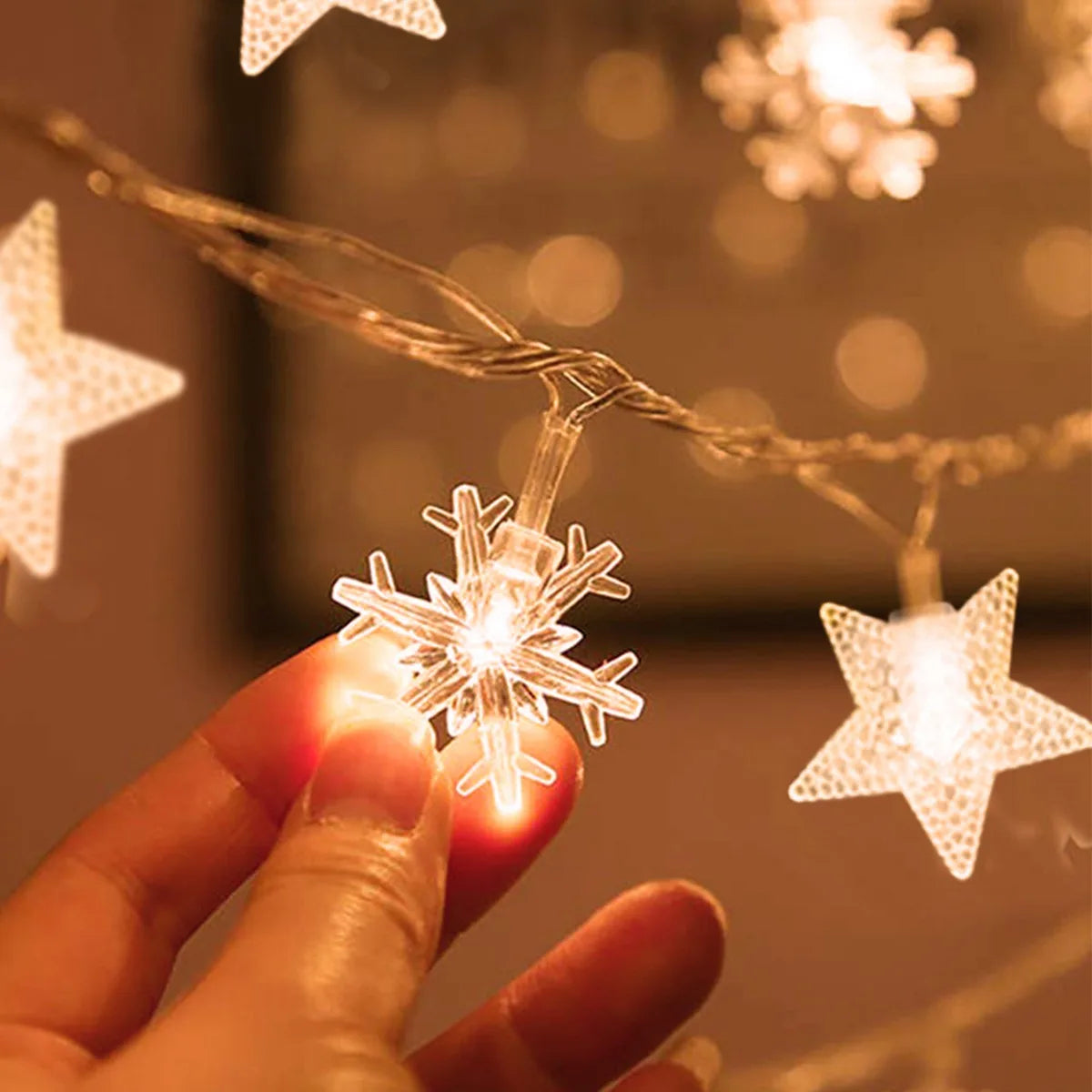 Bright Christmas String Lights for Home Decor