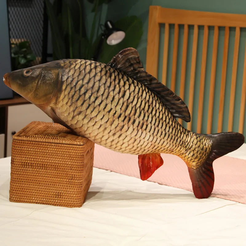 Big Soft Plush Fish Pillow Toy