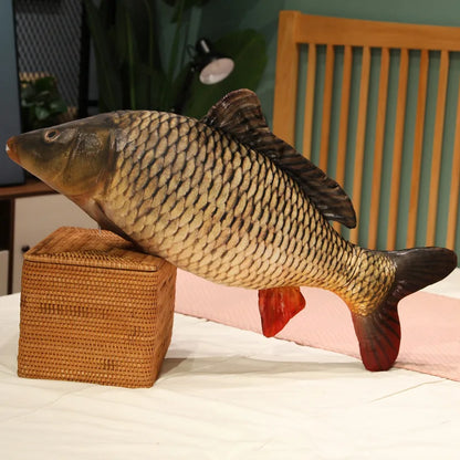 Big Soft Plush Fish Pillow Toy