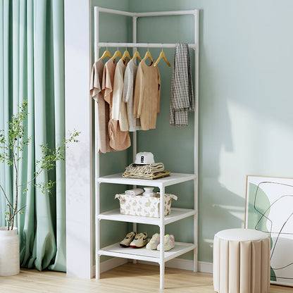 Space Saving Coat Rack and Shelf Organizer - Luxicro