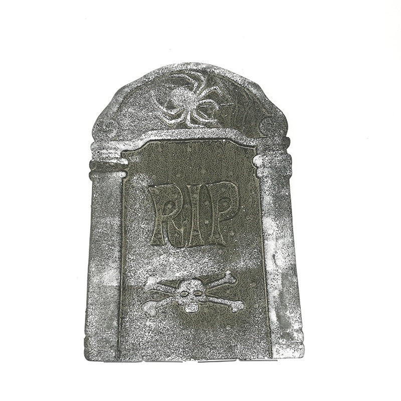 Haunted House Halloween Tombstone Prop