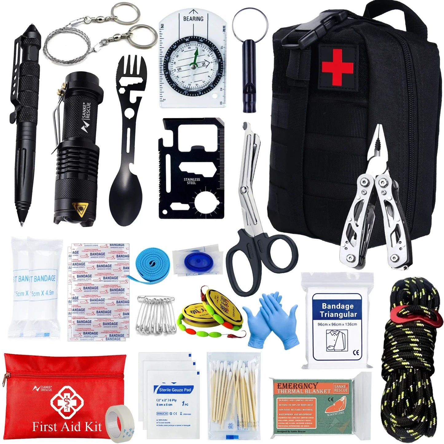 Portable First Aid Kit Backpack